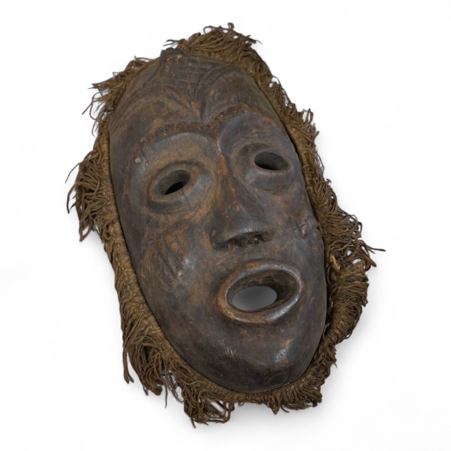 A Ba-benibe tribe Kalunga mask, 36cm